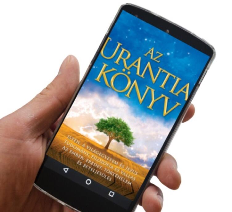 Hand holding a mobile device